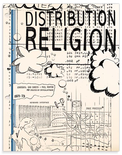 Cover of the Distribution Religion document.