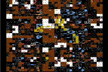 Glitched video game imagery from Notendo's circuit bent Nintendo Entertainment System